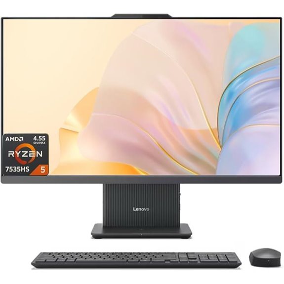 Lenovo IdeaCentre All-in-One PC with Ryzen 5