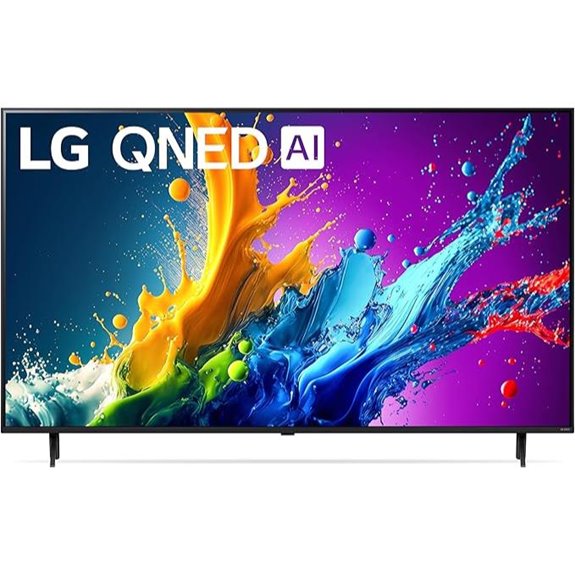 LG 43-Inch QNED80T Series 4K Smart TV