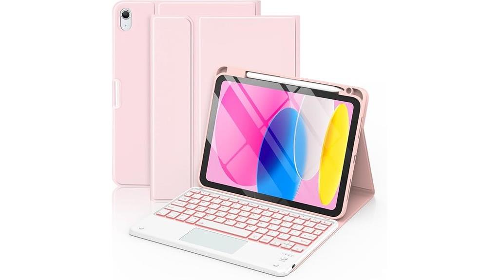light pink ipad case