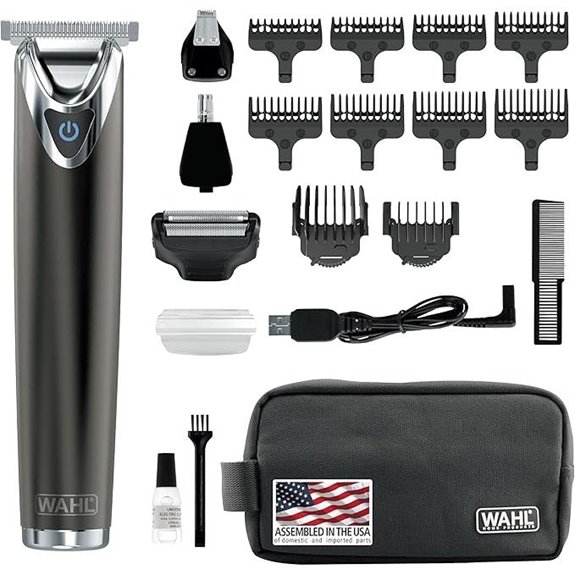 lithium beard trimmer kit