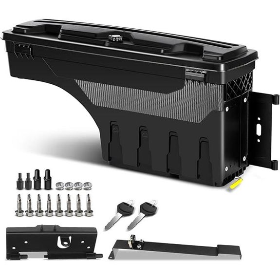 YHTAUTO Lockable Truck Bed Toolbox for Chevy/GMC