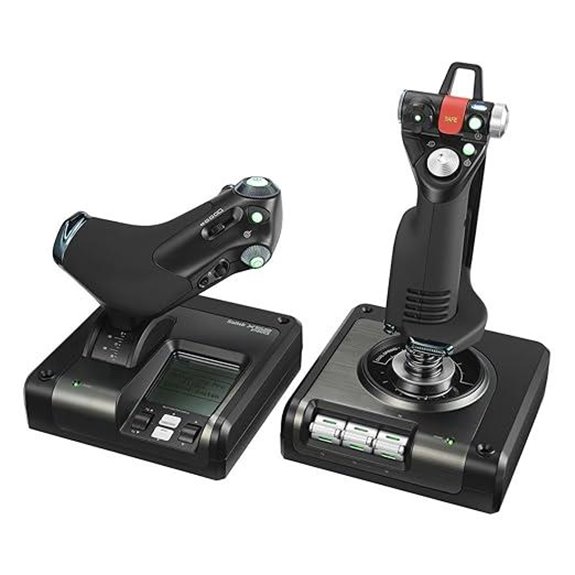 Logitech X52 Pro Flight Control System with LCD