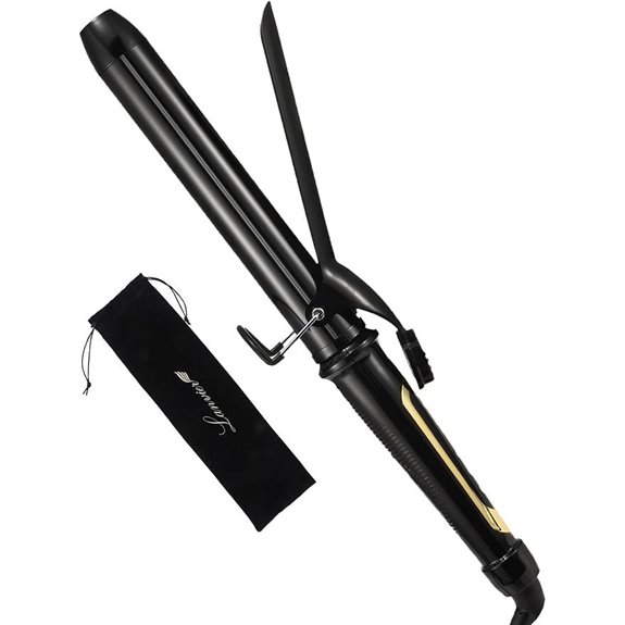 LANVIER 1.25 Curling Iron for Long Hair