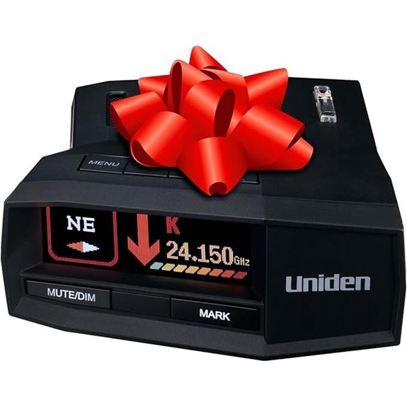 Uniden R8W Long Range Radar Detector with GPS