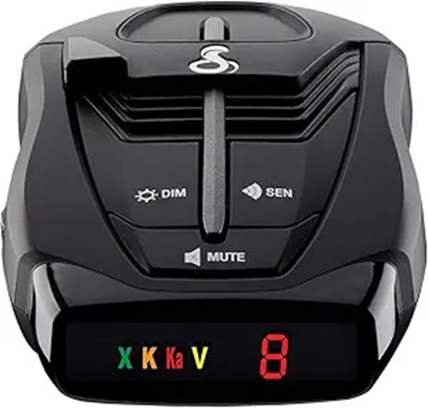 Cobra RAD 380 Laser Radar Detector with Long Range