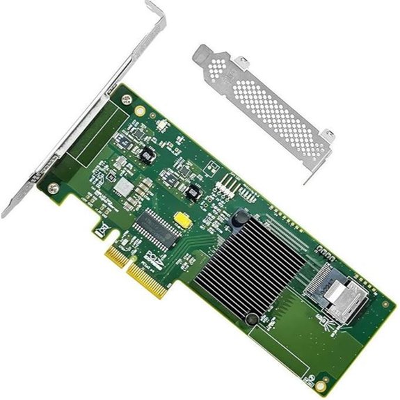 SAS HBA Card for LSI 9211-4i PCIe SATA Expansion