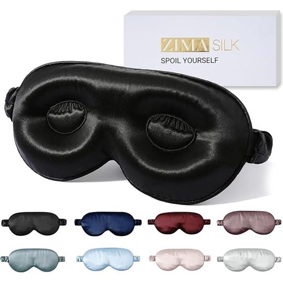 ZIMASILK 22 Momme Mulberry Silk Sleep Mask