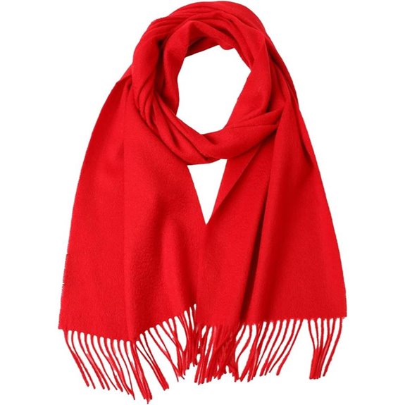 Cashmere Tassel Unisex Winter Travel Scarf