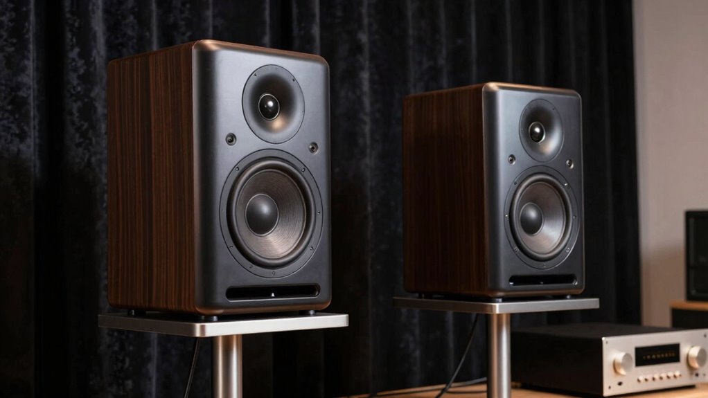 luxury audiophile shelf speakers