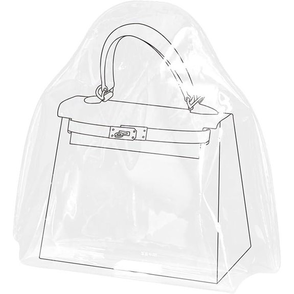 Luxury Handbag Dust Cover with Air Holes