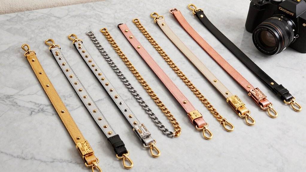 luxury handbag strap collections