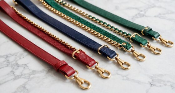 luxury interchangeable bag straps