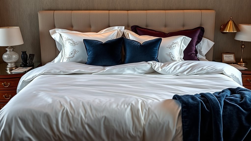 luxury king bedding options