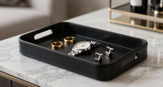 luxury valet trays selection