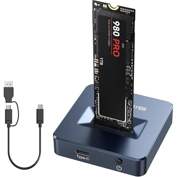 ACASIS M.2 NVMe/SATA to USB-C Docking Station