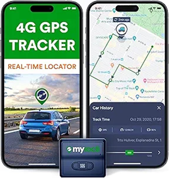 GPS Vehicle Tracker with Magnet and App