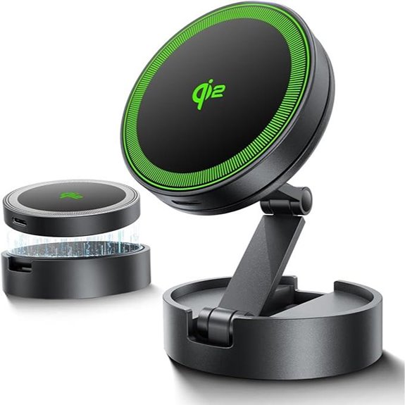 THREEKEY Qi2 MagSafe Car Mount & Wireless Charger