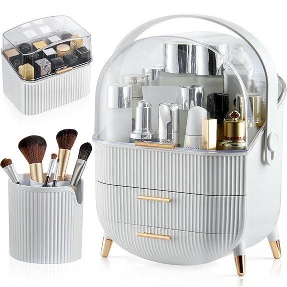 CANITORON Makeup & Skincare Organizer with Drawers