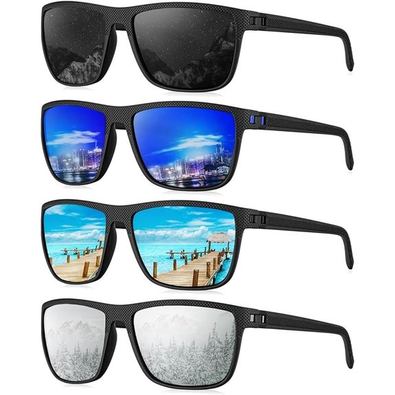 KALIYADI Men's Polarized UV Sunglasses for Sports