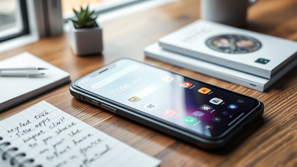 manage apps and storage