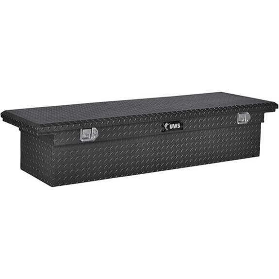 UWS EC10603 72-Inch Matte Black Aluminum Truck Toolbox