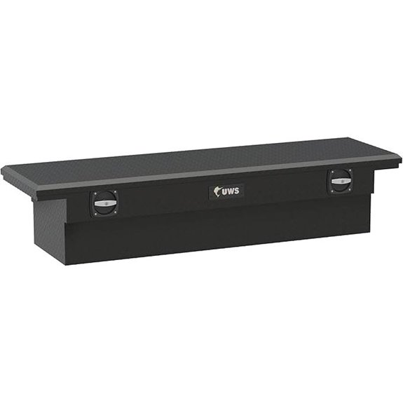 UWS EC10013 Matte Black Heavy-Wall Aluminum Truck Toolbox