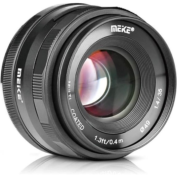 Meike 35mm F1.4 MFT Manual Focus Lens