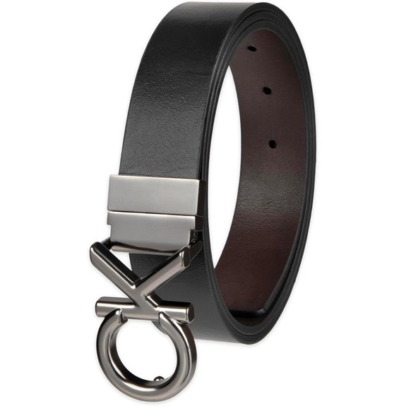 Calvin Klein Men's Reversible 2-in-1 Belt