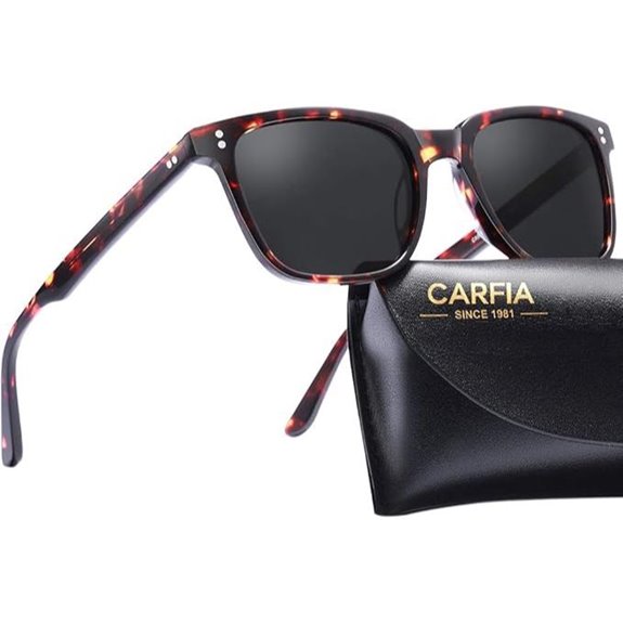 CARFIA Men's Polarized UV400 Sunglasses for Men