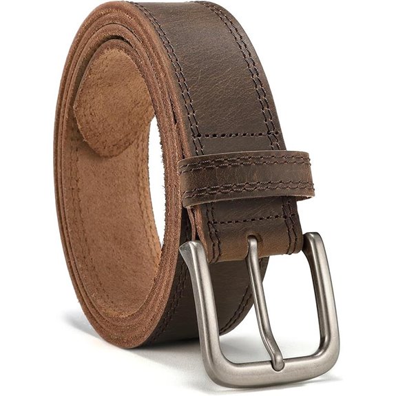 CHAOREN Full Grain Leather Belt for Men