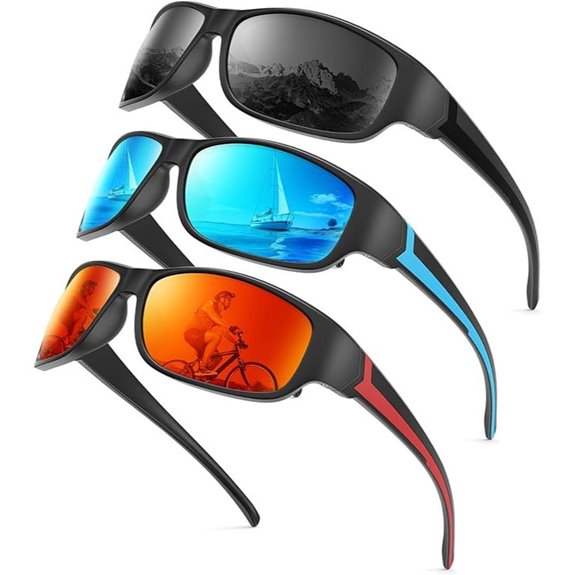 KALIYADI Polarized Sports Sunglasses for Men