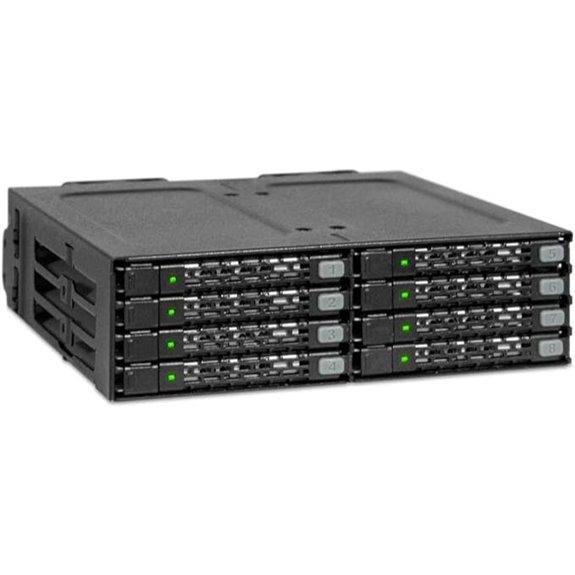 ICY DOCK 8-Bay Metal SAS/SATA HDD/SSD Enclosure