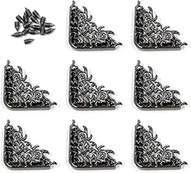 MY MIRONEY Metal Bag Edge Protectors (8 Pack)