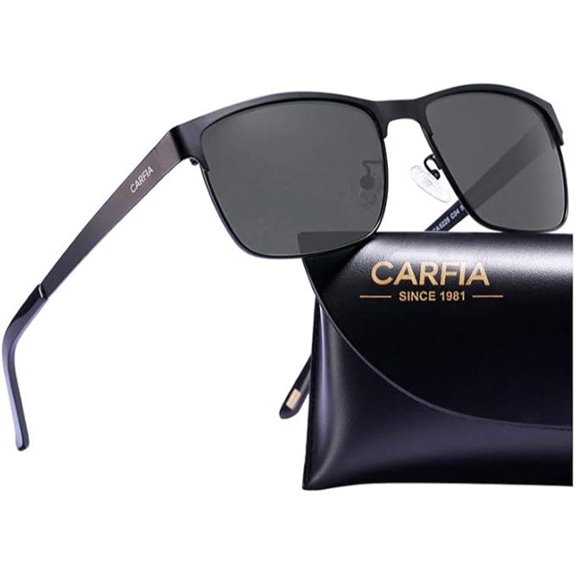 CARFIA Metal Men's Polarized UV400 Sunglasses