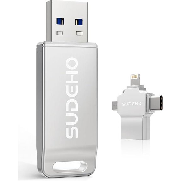 MFi Certified 128GB Photo Stick for iPhone and More