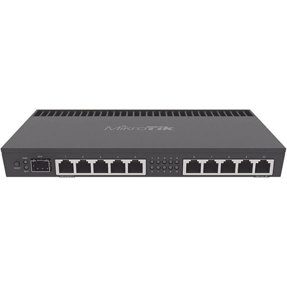 MikroTik RB4011 Ethernet 10-Port Gigabit Router (RB4011iGS+RM)