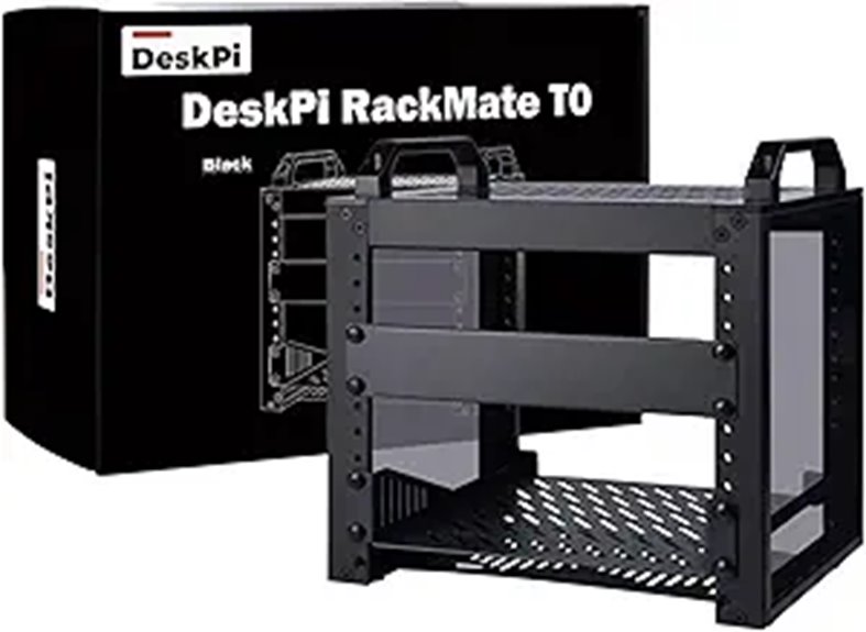 GeeekPi 4U Mini Server Rack for Network Equipment