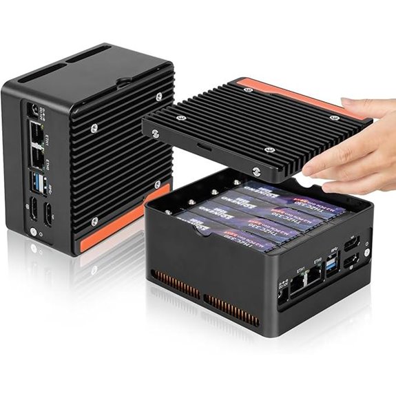 SPARKFLY N150 NAS Mini PC with Dual 4K Displays