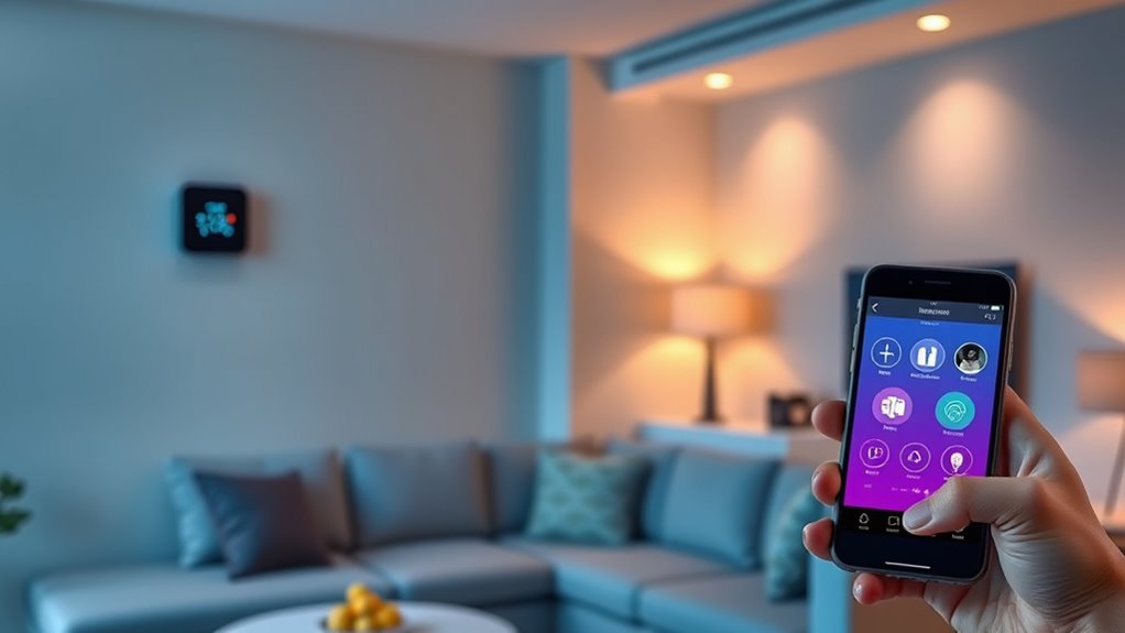 mobile home automation control