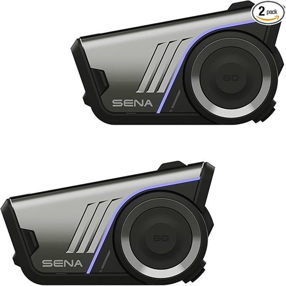 Sena 60S Motorcycle Bluetooth Headset Dual Pack