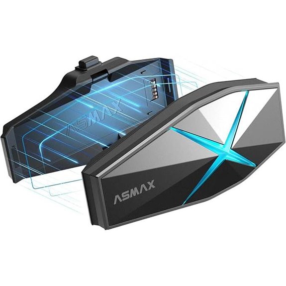 F1 Motorcycle Bluetooth Headset with Intercom