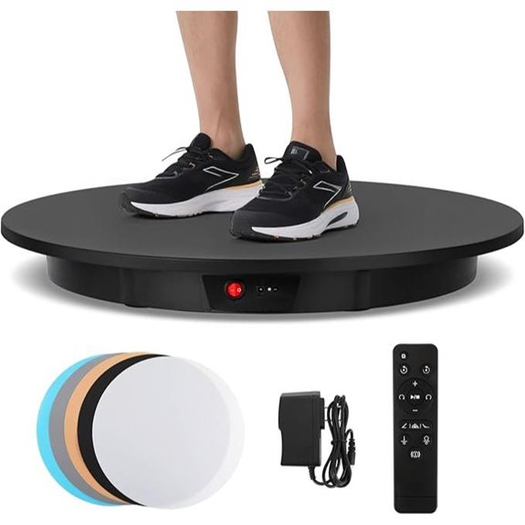 Motorized Photography Turntable 24-inch 330lb Capacity