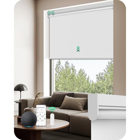 motorized blackout roller blinds