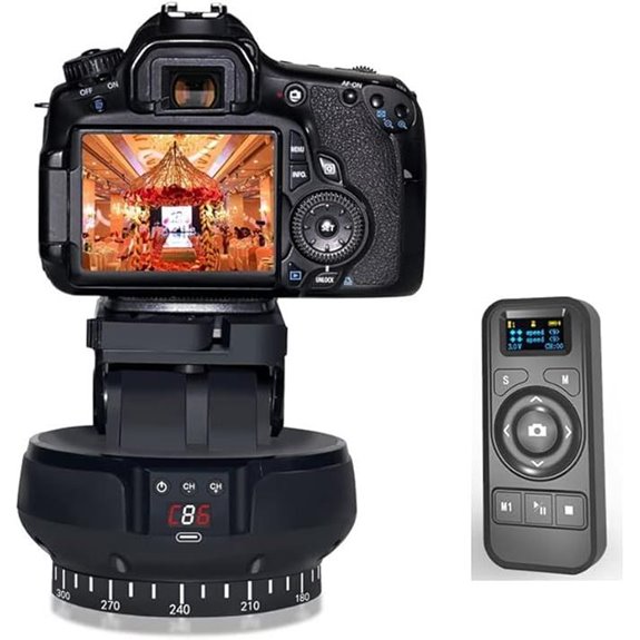 Mcoplus YT1200 Motorized Camera Pan Tilt Head