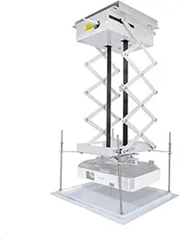 Electric Ceiling Projector Mount with Remote 22LB Max