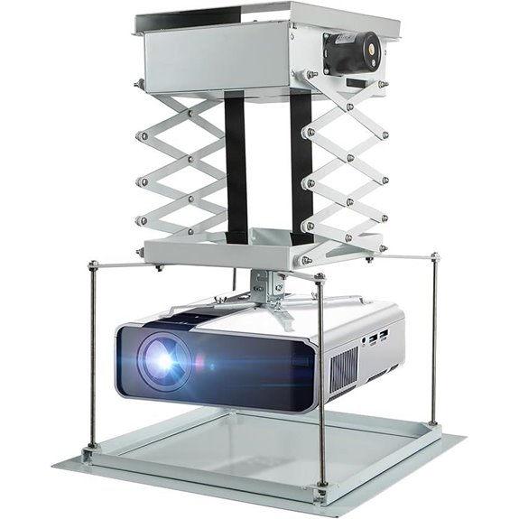 CGOLDENWALL Motorized Ceiling Projector Mount (44lbs)