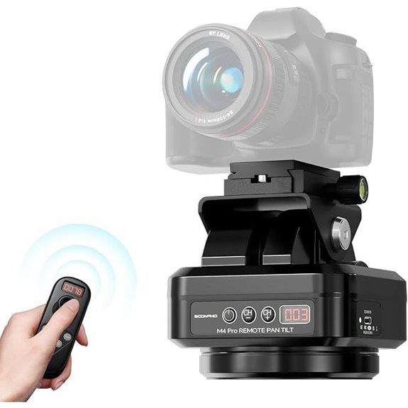 Soonpho M4 Pro Motorized Tripod Head with Remote