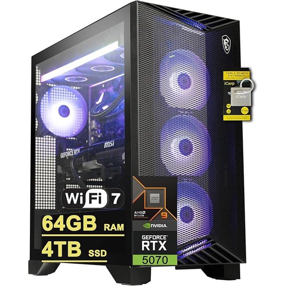 MSI Aegis ZS2 Gaming Desktop with RTX 5070