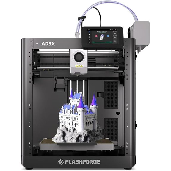 FLASHFORGE AD5X Multi-Color Auto Leveling 3D Printer