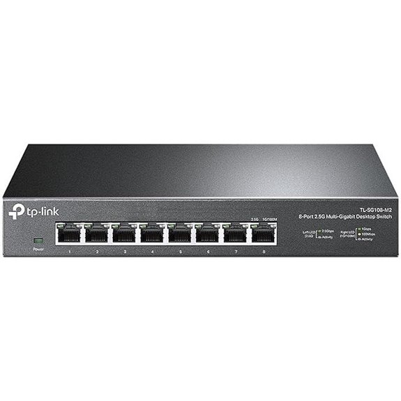 TP-Link TL-SG108-M2 8-Port Multi-Gigabit Network Switch